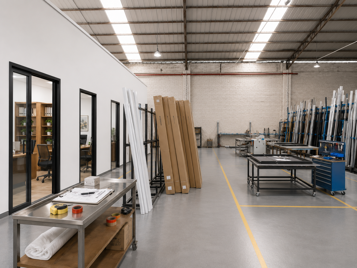 Packaging area