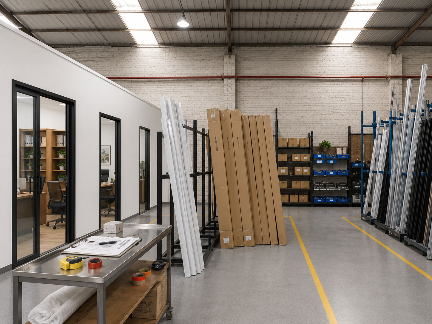 Packaging area