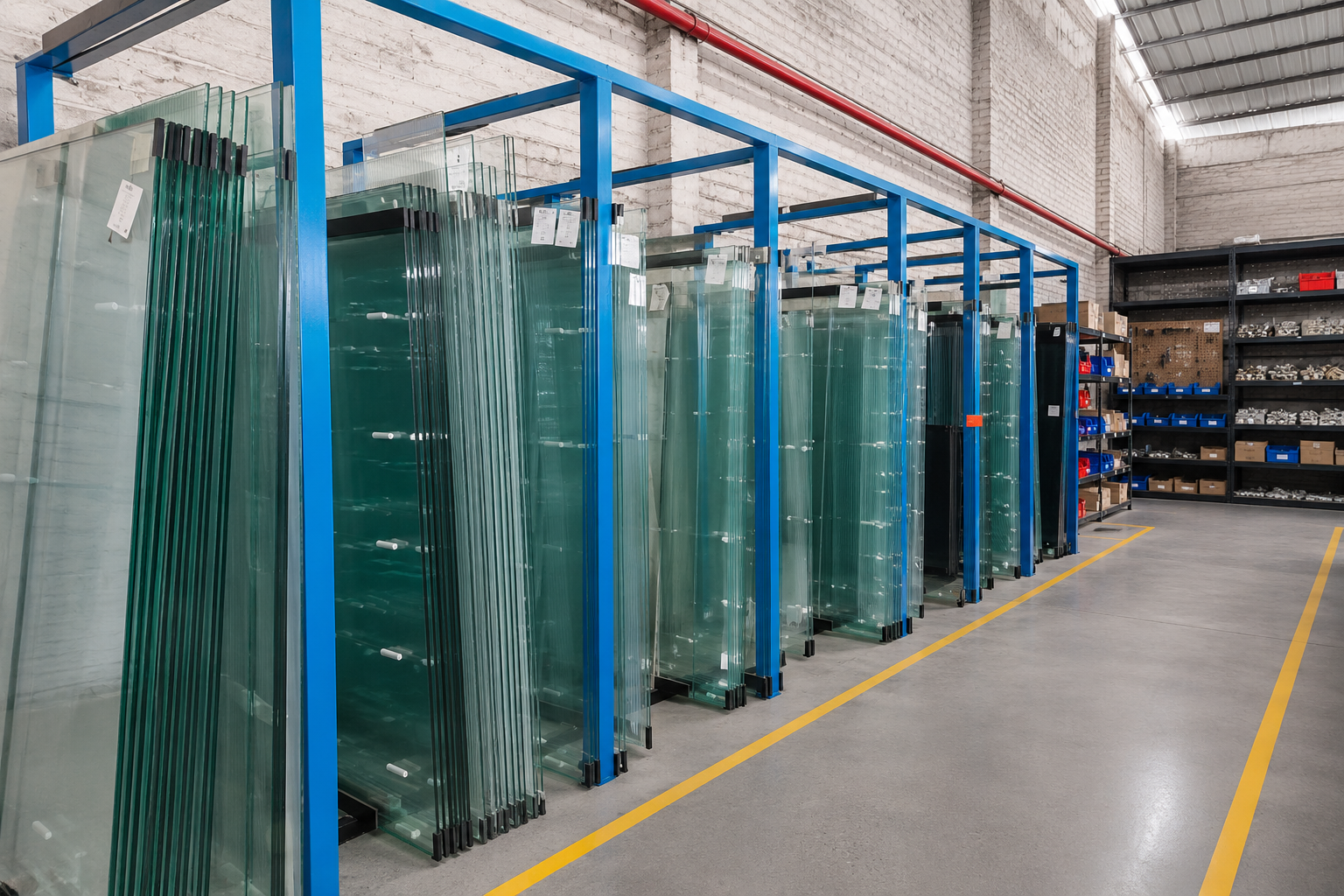 Glass storage